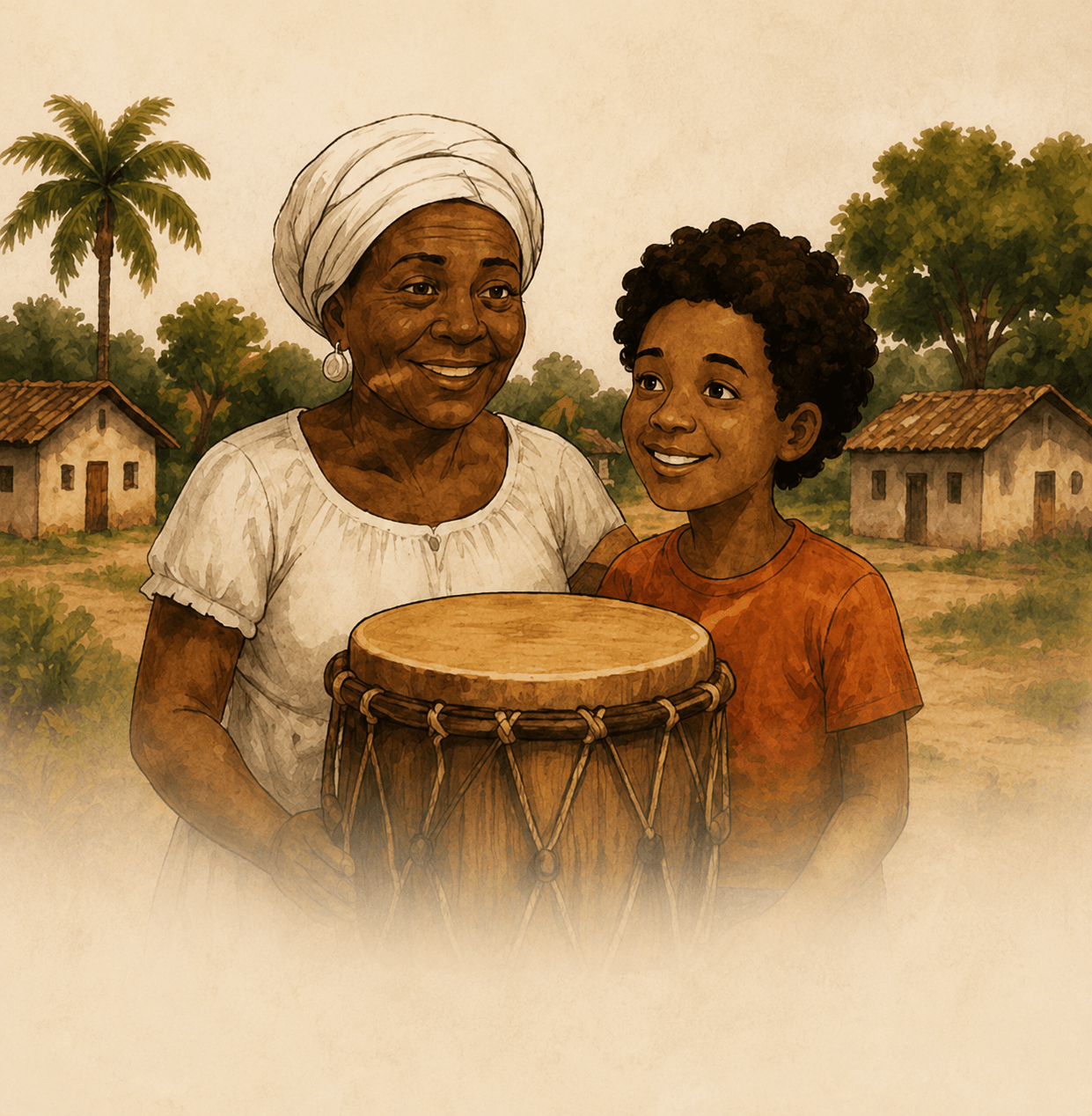 Ilustração de gerações